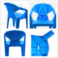 Billig billigen kreativen geometrischen Falten Design Stuhl Kunststoff grau Stuhl mit Arm